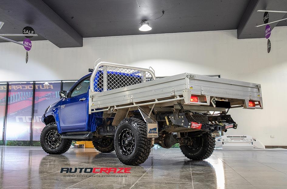 TOYOTA HILUX N80 4WD BOOST GLOSS BLACK MILLED ACCENTS